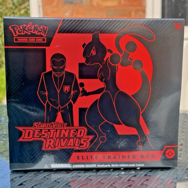 POKEMON TCG SCARLET & VIOLET DESTINED RIVALS ELITE TRAINER BOX ETB *SEALED*