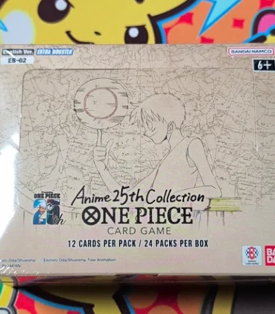 ONE PIECE EB-02 Booster Box Anime 25th Collection sealed