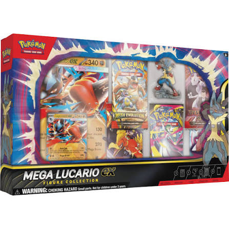 Pokémon Mega Lucario ex Figure Collection sealed