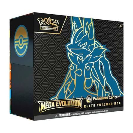 Pokémon Mega Evolution Pokémon Center Elite Trainer Box Lucario