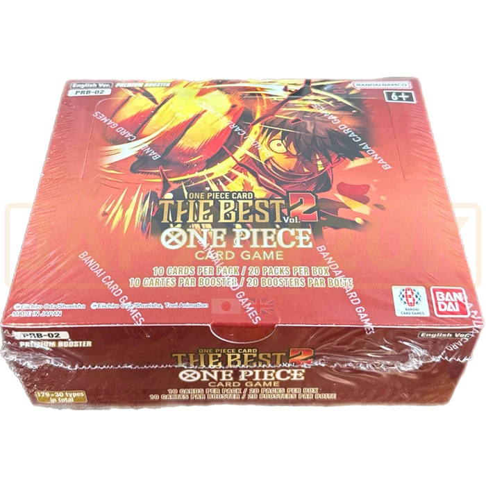 ONE PIECE PRB-02 Booster Box English sealed premium booster