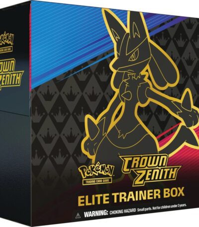 Pokémon Crown Zenith Elite Trainer Box Lucario VSTAR