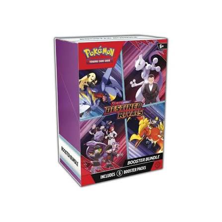 Pokémon Destined Rivals Booster Bundle 6 packs