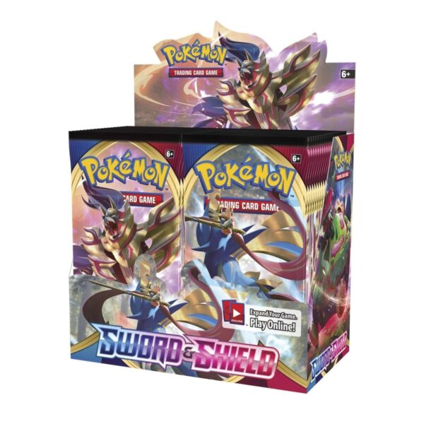 Pokémon TCG Sword and Shield Booster Display Box